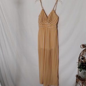 CRYSTAL SKY JR WIDE LEG SPAGHETTI STRAP JUMPSUIT